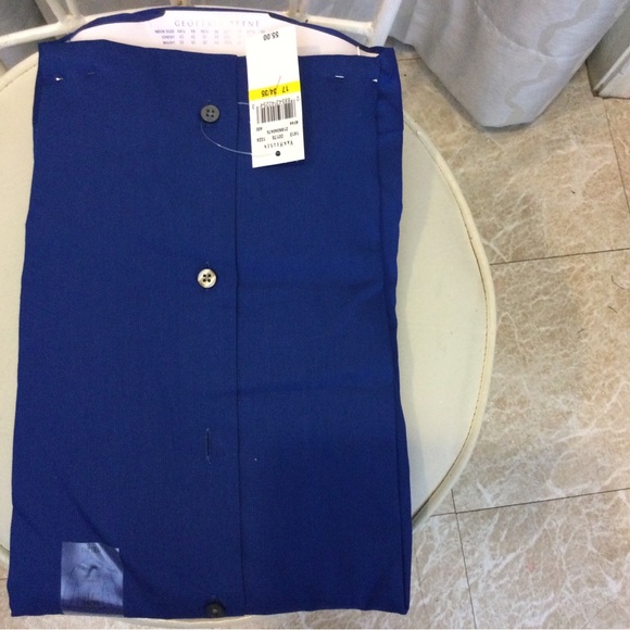 Cobalt Collared Shirt - Picture 2 of 3